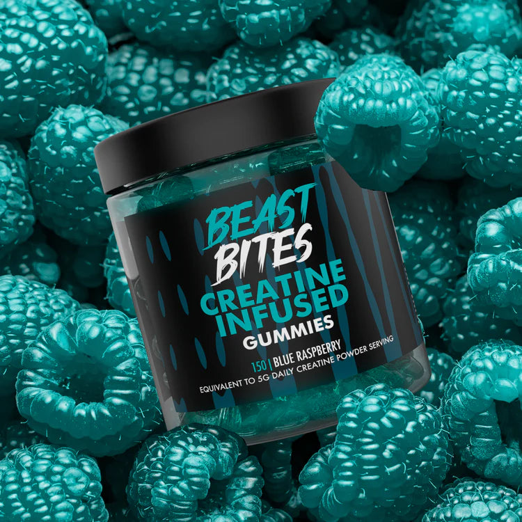 BEAST BITES 150 gomitas deliciosas de creatina